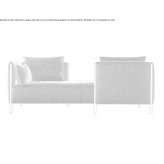 Sofa materiałowa 2-osobowa Tipitapa