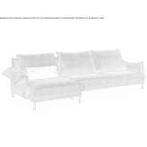 Sectional sofa with chaise longue Trsice