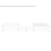 Modułowa sofa segmentowa Skreia