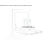 Foldable plywood wall shelf Kamisli