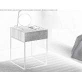 Walnut coffee table/bedside table Acos