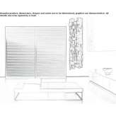 Wenge-colored wardrobe with sliding doors Erbaa