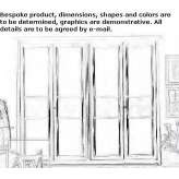 Solid wood wardrobe Balc