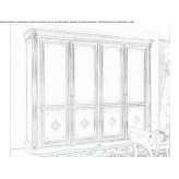 Solid wood wardrobe Cabana