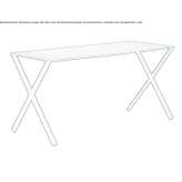 Aluminum table/desk Kastelli