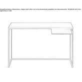 Rectangular desk Banovici