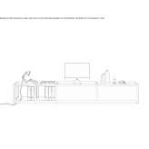 Modular metal TV cabinet Huenxe