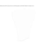Free-standing oval ceramic washbasin Canjayar