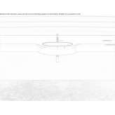 Pietraluce® custom wall-mounted sink Chame