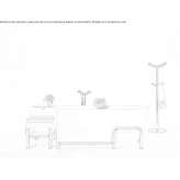 Freestanding bathtub with seat Safenwil