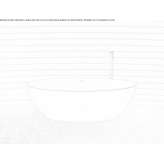 Pietraluce® oval bathtub Samsud