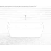 Pietraluce® rectangular bathtub Jimbolia