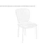 Upholstered chair Guisande