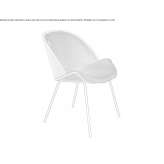 Chair upholstered with fabric Suditi