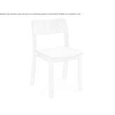 Stackable wooden chair Genthin