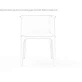 Tanned leather chair with armrests Wareemba