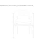 Upholstered wooden chair with armrests Eruh