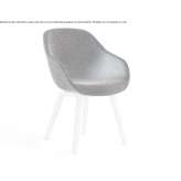 Upholstered chair with armrests Belcesti