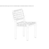 Wooden chair Mainz
