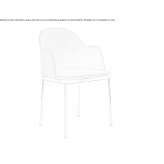 Chair with armrests Wahlen
