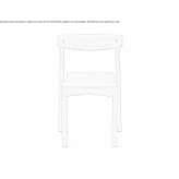 Solid wood chair Dushk