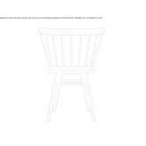 Walnut chair Kaliska