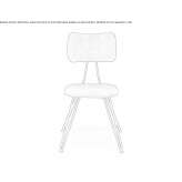 Chair made of multi-layer wood Caqueza