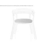 Ash chair with armrests Markelo