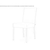 Leather chair Margno