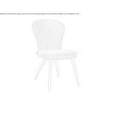 Fabric chair Bannio