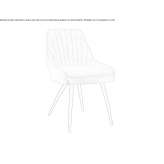 Leather chair Cabras