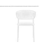 Chair upholstered with fabric Ivashkiv