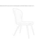 Leather chair Bannio