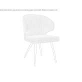 Chair upholstered with fabric Sobreira