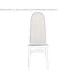 Beech chair with high backrest Kabanovo