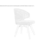 Chair upholstered with fabric Sobreira