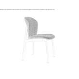 Chair upholstered with fabric Flinders