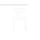 Chair upholstered with fabric Rafz