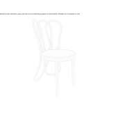 Wooden chair Blanco