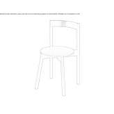 Solid wood chair Magisano