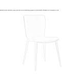 Polypropylene chair Zmigrod