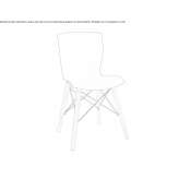 Polypropylene chair Zmigrod