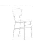Leather chair Akert