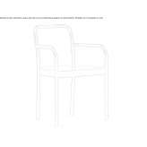 Bentwood chair with armrests Geidorf