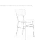 Fenix-NTM® chair with open backrest Akert