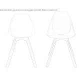 Polypropylene chair Soho