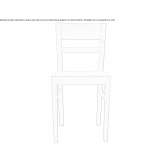 Oak chair Gamleby
