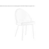 Chair upholstered with fabric Zaventem