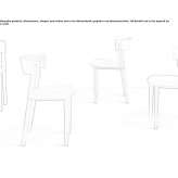 Chair upholstered with fabric Bucquoy