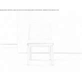 Chair upholstered with fabric Nerau